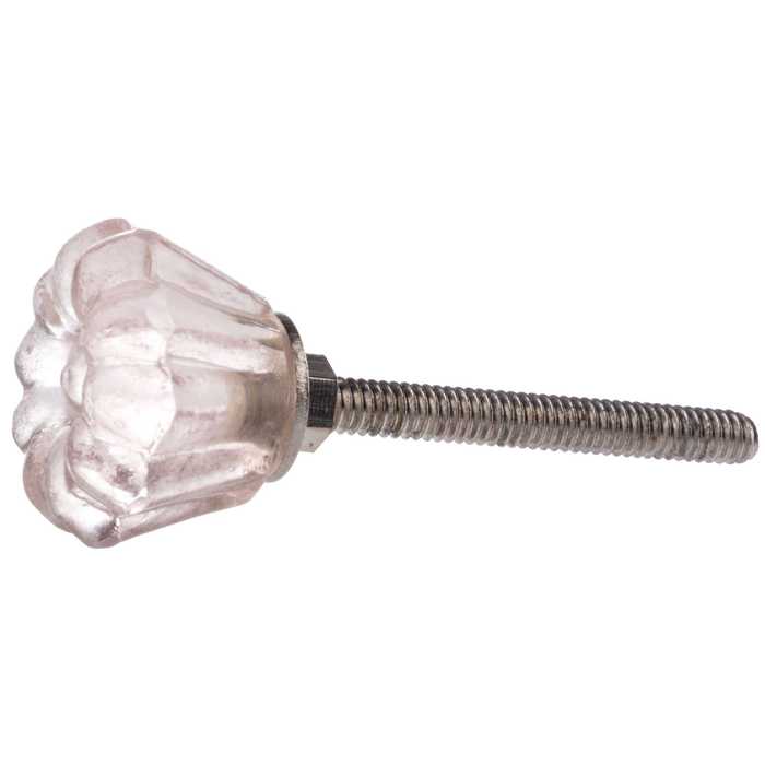 Pink Glass Daisy Flower Knob Hobby Lobby 136481